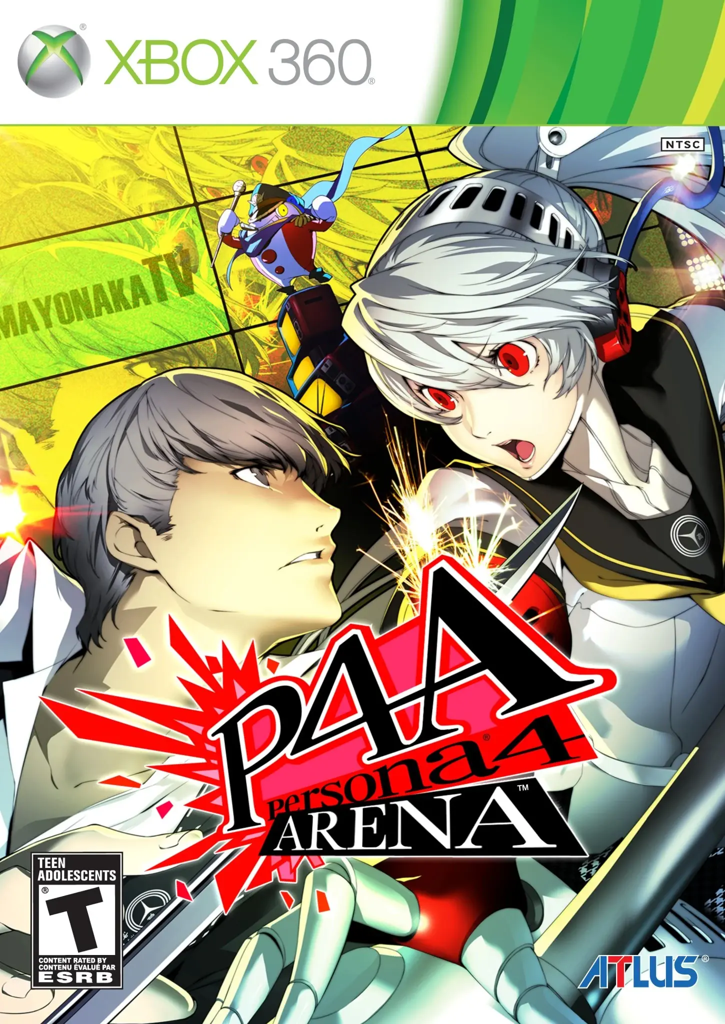 Persona 4 Arena Cover